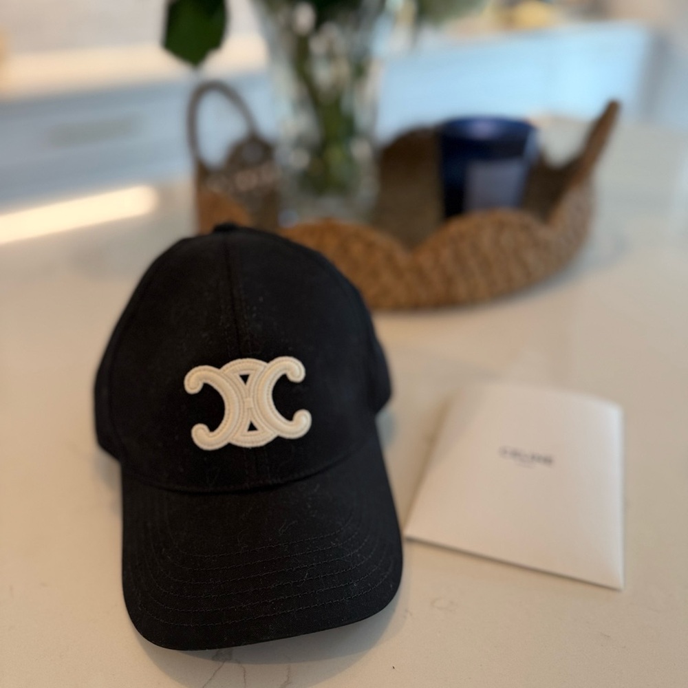 Celine Triomphe Baseball Cap